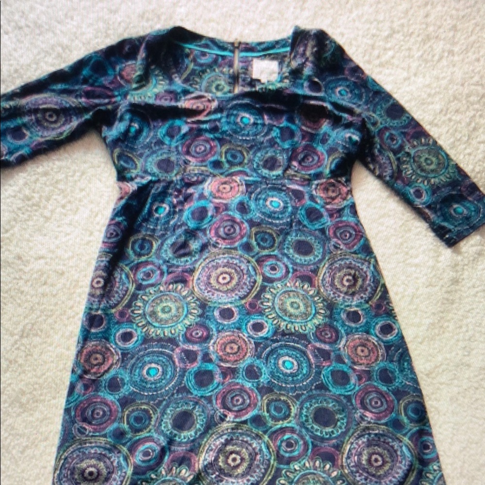 Colorful Patterned Dress